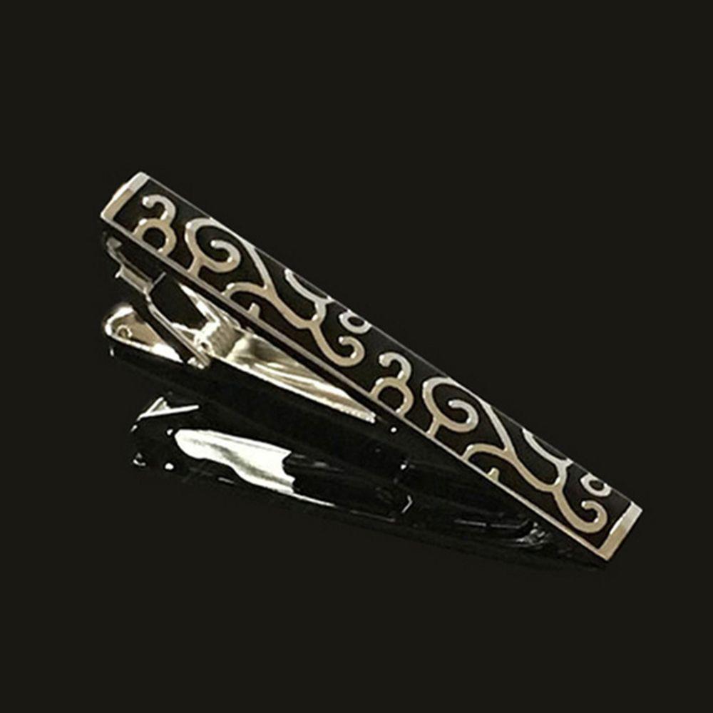 Gentleman Gift Tie Pin Plaid Wedding Fashion Jewelry Plants Tie Clip Clasp Clip Men Necktie Tie