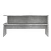  Coffee Table, Concrete Grey, 90x55x42.5 Cm