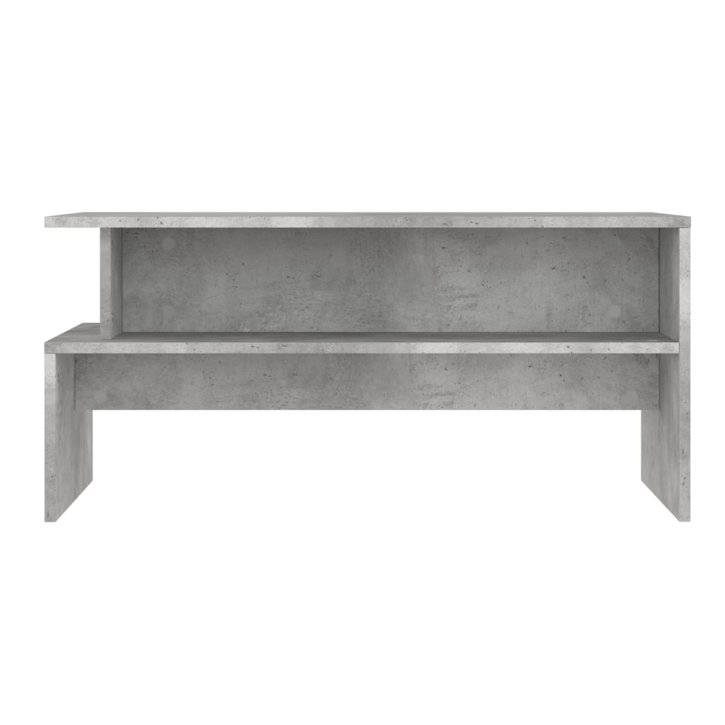  Coffee Table, Concrete Grey, 90x55x42.5 Cm