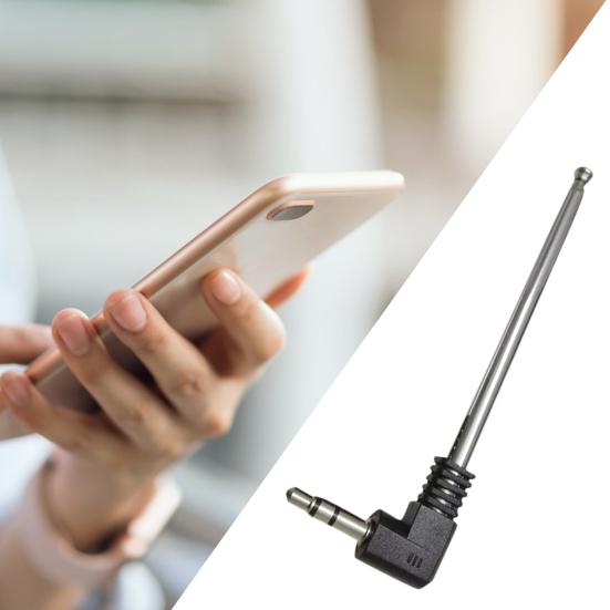 Radio Antenna Easy to Carry Retractable PVA FM Radio Antenna for Cell Phone