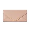 Versatile Portable Women Long Wallet Multiple Card Snap Button Multiple Cards Purse Classic Korean Style Two Fold Purse Work