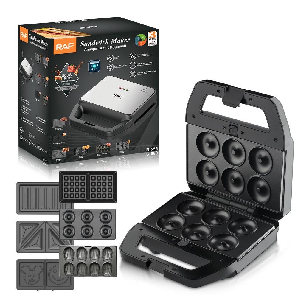 6-in-1 Multi-Functional Breakfast and Snack Maker EU Standard