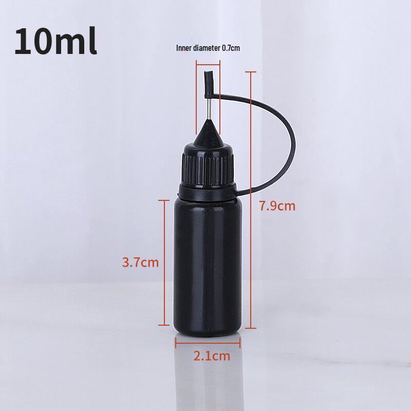 Bouteille PE à Trou d'Épingle pour Huiles Essentielles, Pigments, Colle et Encres