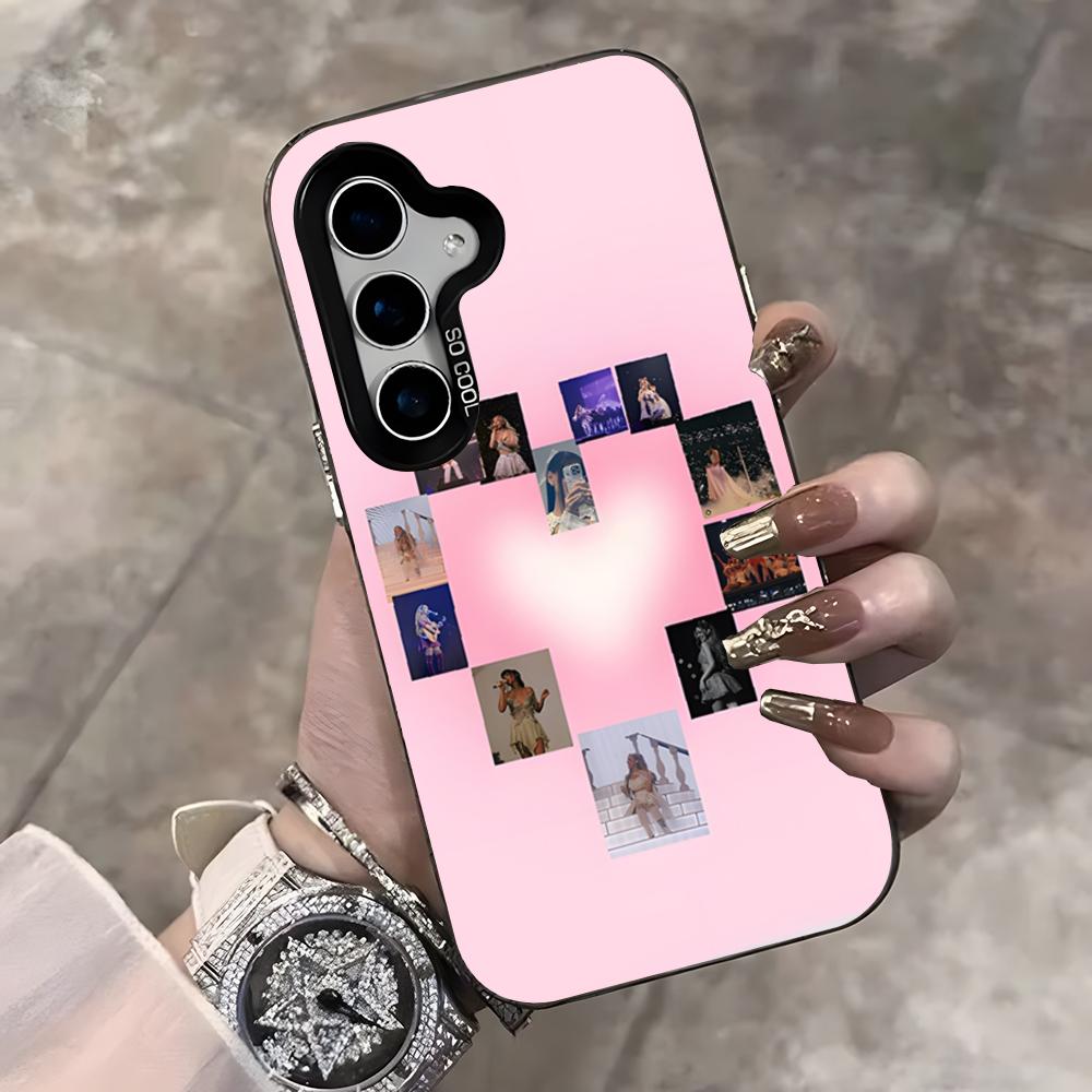 Ayliva Mobile Phone Case For Samsung S25 Ultra S23 S22 S21 S20 Ultra Plus S24 Fe A54 A55 Color Silver Cover