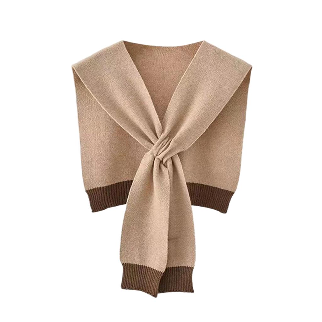 Ladies' Fashion Knitted Shawl Scarf Wool Shoulder