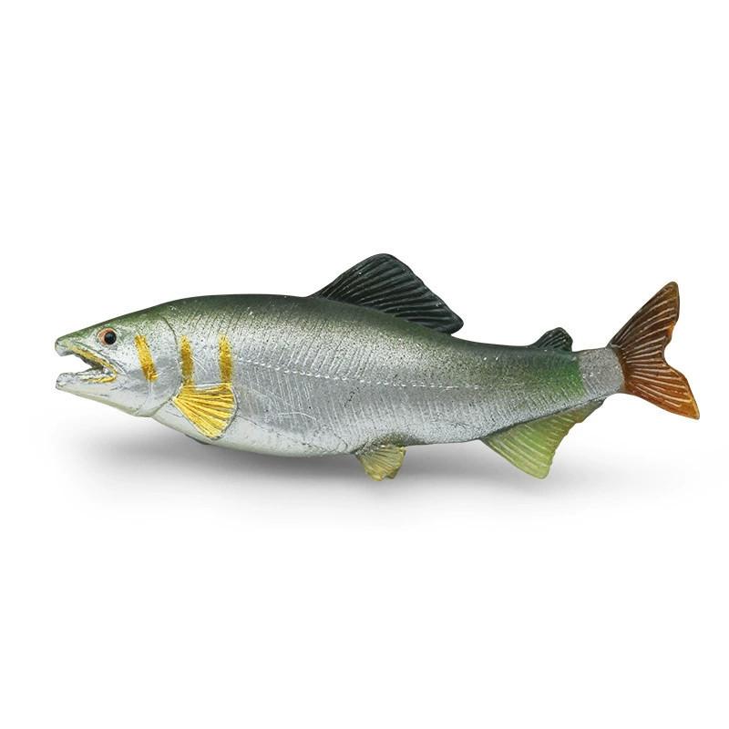 Animal Marine Tuna Salmon Resin Model Toy For Kids Display Gifts Decoration