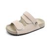 Boys' Summer Sandals / Children's Suede Leather Open-Toe Beach Shoes / Adjustable Casual Fashion Sandals
