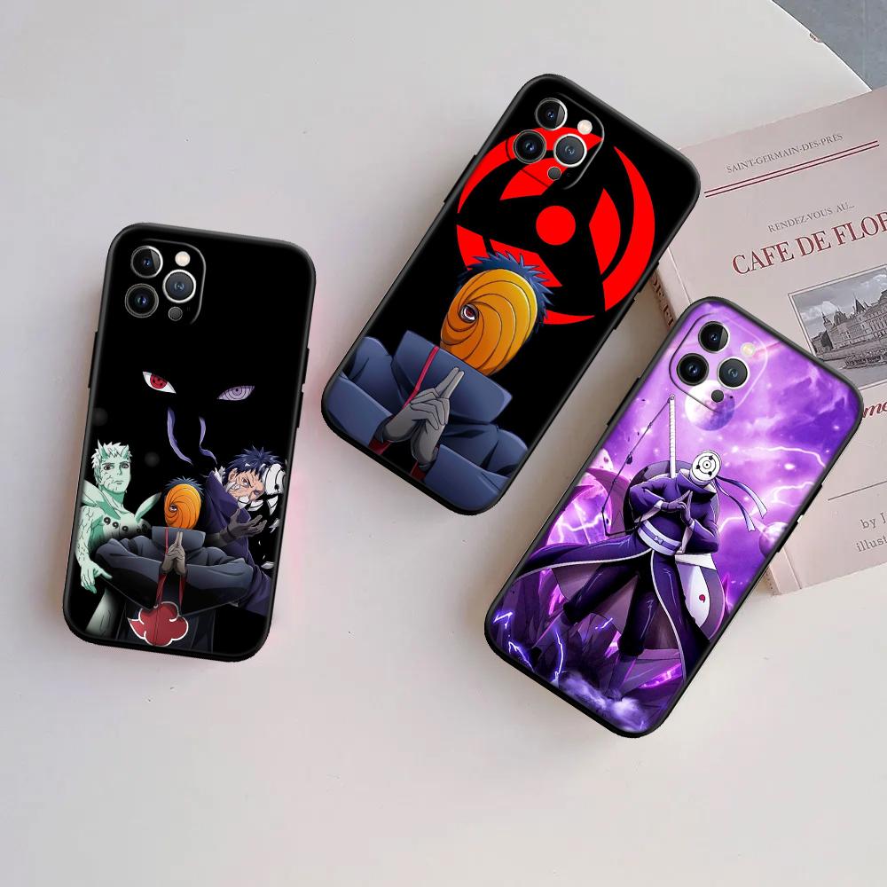 RA27 NARUTO Uchiha Obito Phone Case for Samsung Galaxy S20 S21 S22 Ultra FE + Plus A21S A22 A24 A25 A26 A30 A30S A31