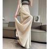 High Waist Women's Summer Loose Wide Leg Pants - Ice Silk Cotton Linen Blend