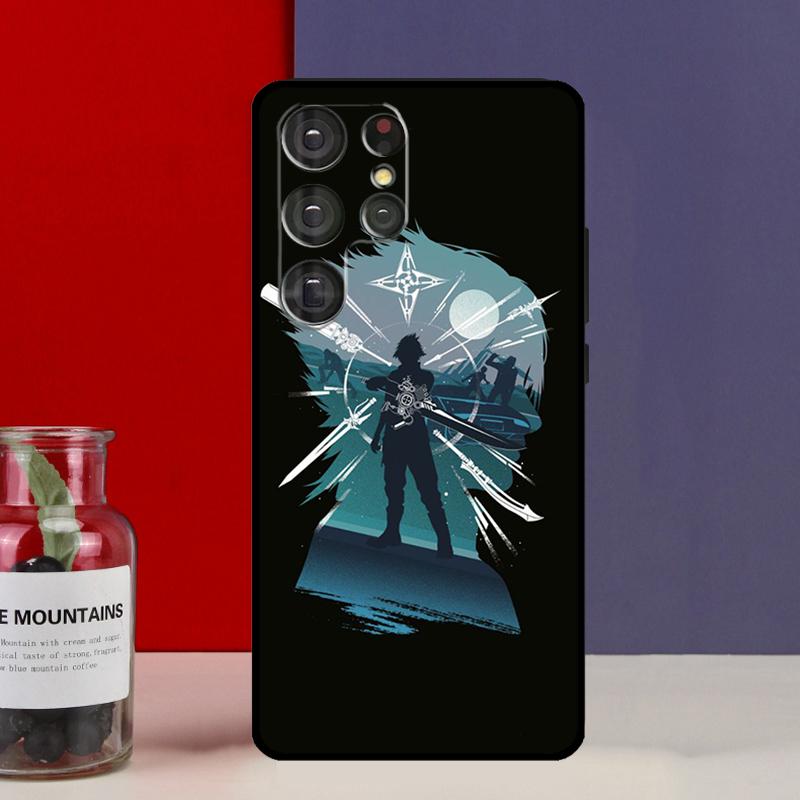 Final Fantasy Poster Funda Case For Samsung Galaxy S25 Ultra S9 S10 S20 FE S21 S22 S23 Plus S24 Ultra Phone Cover