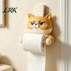 Free Paper Towel Holder Holder, with Top Phone Cartoon Bathroom Accessory Design, Waterproof Moisture-Proof Wall Mounted