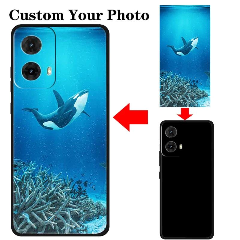 Customized Phone Case For Moto G86 G56 G60s G60 G40 DIY Soft Silicone TPU Cover Bumper For Motorola Moto G 86 56 60 40 60S Funda