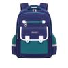 Lightweight Oxford School Backpack for Children Unisex Breathable Dirt Resistant Bookbag with Curved Straps Modern Design