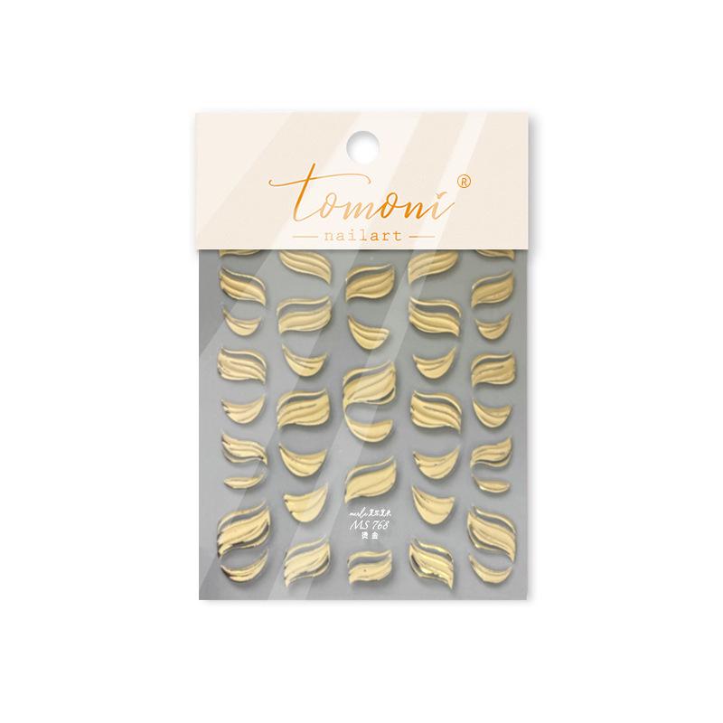 

Томони Японские наклейки для нейл-арта: Смесь «Тюльпан и бабочка»