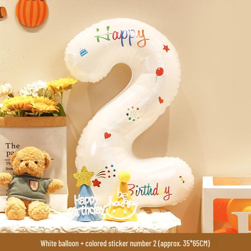 Happy Birthday Party Balloon Decorations for Kids