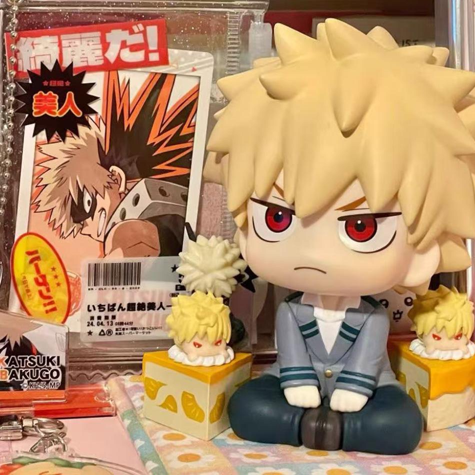 10Cm Boku No Hero Academy Anime Figure Midoriya Izuku Action Figure Bakugo Katsuki/Todoroki Shoto Statuette Pvc Collection Toys