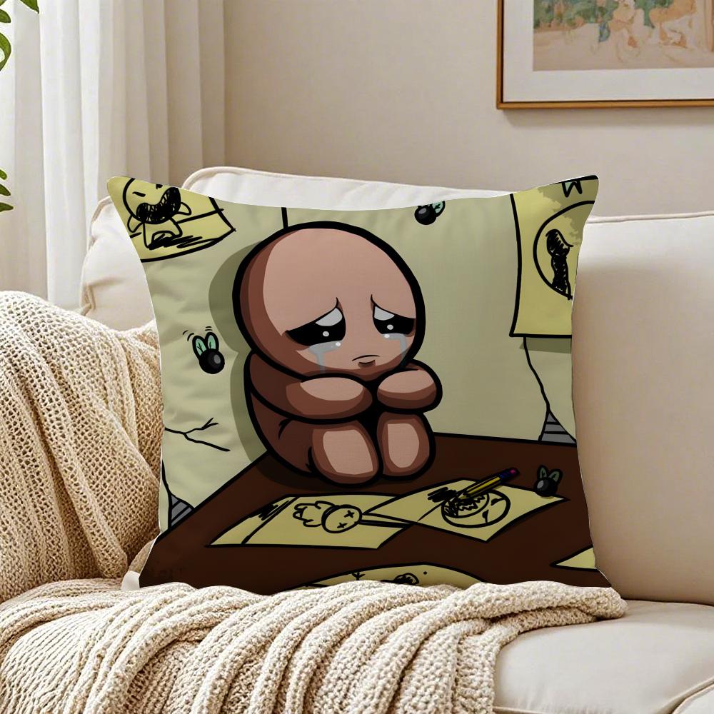 Dark American Game TThe Binding of Isaac Cushion Cover Pillowcase Antidustmite living Room Sofa Decor Cushion Room