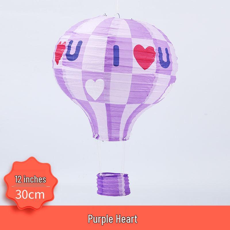 Hot Air Balloon Pendant Paper Lantern for Birthday and Kindergarten Decor