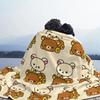 Korilakkuma Driving A Rilakkuma Car Blankets Fleece Textile Decor Kawaii Japan Soft Throw Blanket for Bedding Outdoor Bedspreads