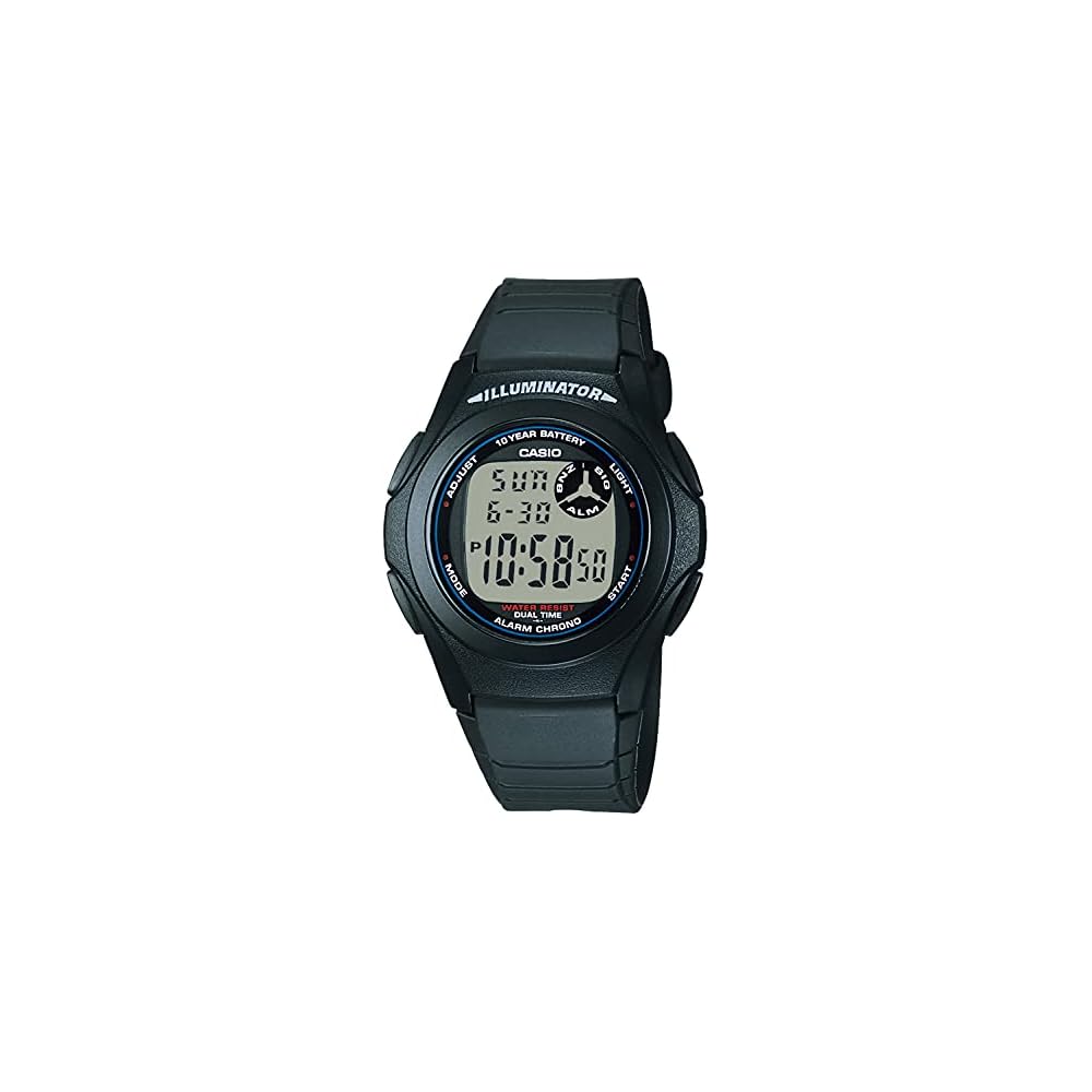 Casio Collection F-200W-1AJH Men s Watch Black Analog Digital Design