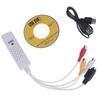 Adaptateur de carte de capture audio vidéo USB RCA entrée analogique S-Vidéo AV vers ordinateur PC