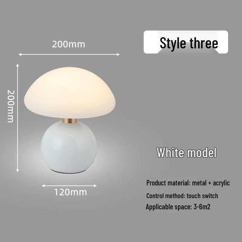 French Cream-Style Table Lamp: Romantic Nordic Night Light for Bedroom & Wedding Decor