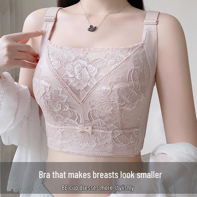 Women's Sexy Lift Shapewear Bra - Supports, Adjusts, Wire-Free, Anti-Sagging, Thin-Cup, Large Bust