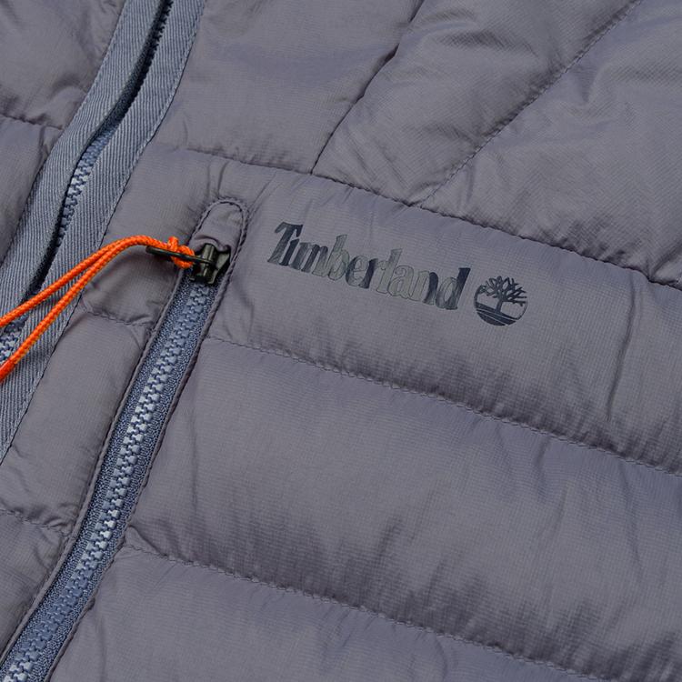 Timberland Outdoor Warm Water-Resistant Quilted Down Jacket Men Jackets Bright-Steel-Blue A6687073