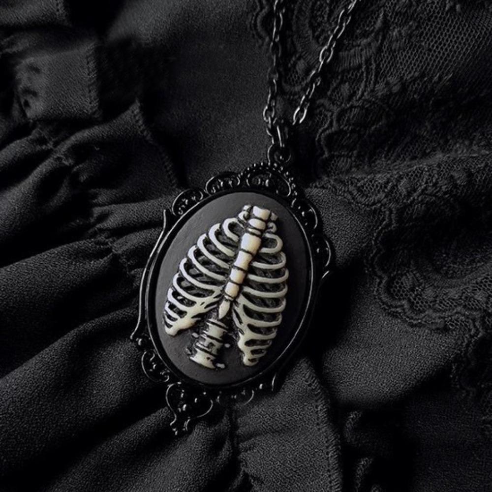 Girls Black Rose Necklace Pagan Alternative Witch Jewelry Accessories Gift Vintage Black Rose Pendant Choker