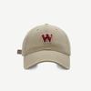 Japanese Retro Work Suit Letters  Patch Baseball Cap Women  American Soft Top  Versatile Casual Sun Visor  Men