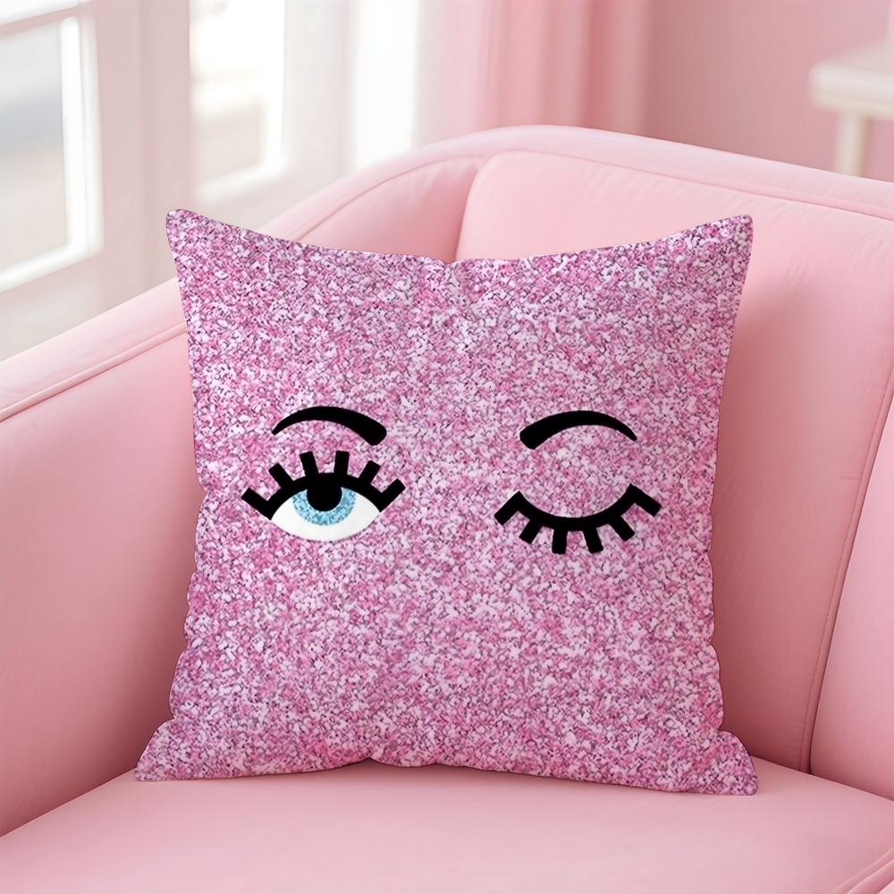 

CChiara FFerragni Cushion Cover Soft Plush Throw Pillow Cushion CoverDoubleSided Printed Pillow Case for Sofa Home Decor 30x30cm