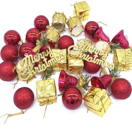Festival Ornaments Durable DIY Plastic Pendant Sturdy Construction Christmas Pendant Pendant Party Supplies