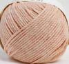 Hamanaka Pomme Lily Medium Pack of 2428 Sets Fruit-Dyed Yarn, Weight, Col. 502, Apricot, 25g, Approx. 78m, 5,