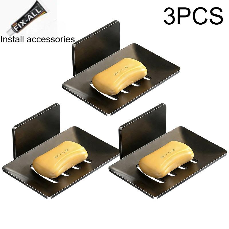 Drain and Moisture-proof Soap Rack Nail Free Installation Bathroom and Kitchen Universal Soap Storage Rack Bathroom Accessories