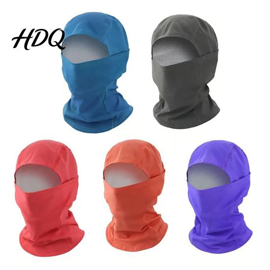 Color Changing Face Shield Unisex Heat Reactive Balaclava Color-Changing Full Hood Mask for Wind Resistant Winter Windproof Neck Gaiter Ski
