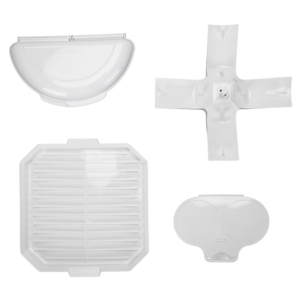 Microwave Cooking Set Bacon Tray Egg Cooker Potato Rack PP Microwave Accessories for Daily Meals