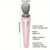 New Portable Handheld Massager USB Rechargeable Multifunctional Full Body Massage Gun Relax Neck Back Legs and Waist Masajeador