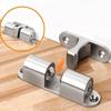 New 1PC Furniture Door Ball Latch Brass Double Roller Spring Ball Catch Latches Cabinet Closet Door Adjustable Tension Latch
