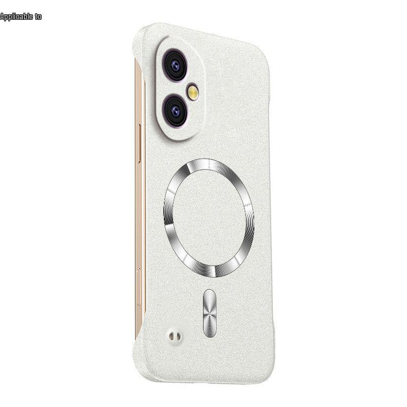 Applicable Honor 400 Phone Case: Ultra-Thin Frameless Magnetic Hard Shell with Heat Dissipation and Semi-Edge Design