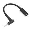 USB C Female To 2.5x0.7mm DC Male Adapter 100W 5A 20V Support PD Fast Charging USB Type C To DC Adapter for Laptop
