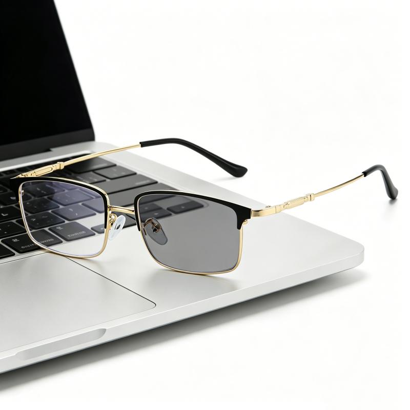 Ultralight Women Photochromic Myopia Glasses Men Outdoor Anti-UV Near Sight Eyeglasses Fashionable Computer Eyewear