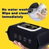 12/30/80PCS/Bag Disposable Shoe Sneaker Wipes Cleaner Detergent Care Wet Quick Wipes White Shoes Wipes Removes Dirt, Stains