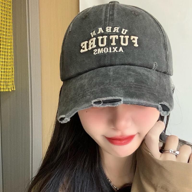 Унисекс Бейсболка Junbie в американском ретро-стиле, с эффектом потертости