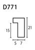 Larson Jules Nippon Picture Frame D771 Square 30cm Square (Inner Size 300x300mm) White