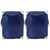 Handmade 925 Sterling Silver 14 Carat Blue Sapphire/Neelam Stud Earrings For Her