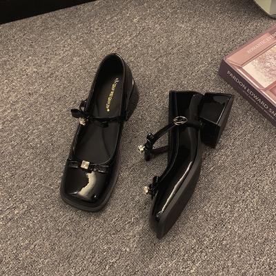 Heiß verkaufende 2025 Neue Frühling Herbst Französischer Stil Damenschuh Mode Schmetterlingsknoten Schuhe Lässig Niedriger Absatz Kleid Streetstyle Schuhe