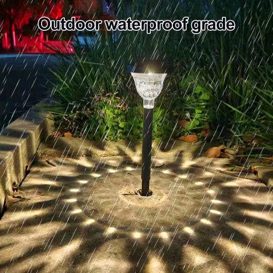 2/4/6Pcs Solar Garden Waterproof Automatic On/Off Lights IP44 Energy-Efficient Ultra-Bright LED Lawn Lamps