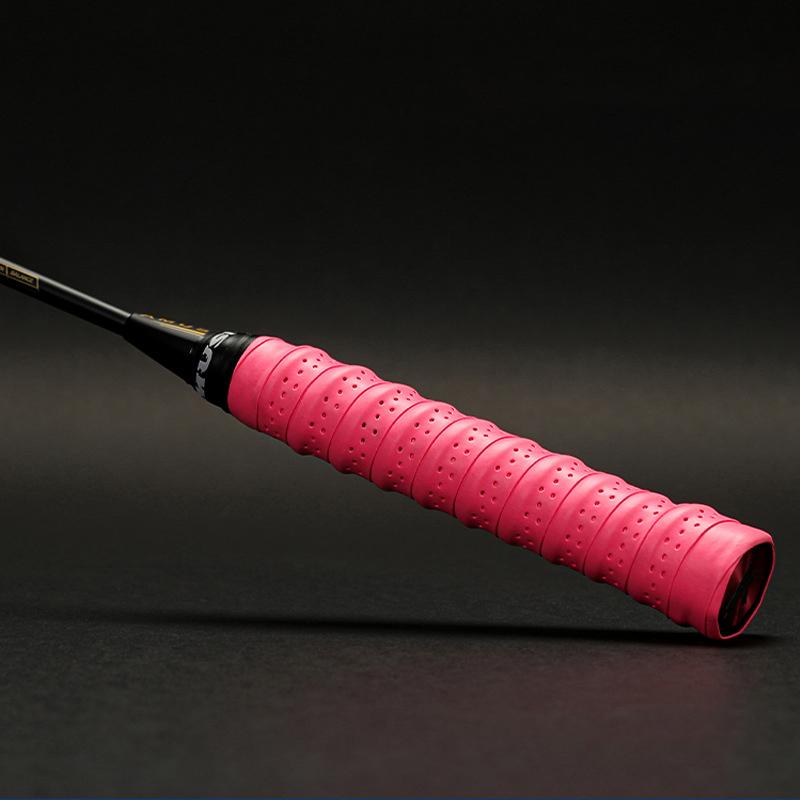 Kiel Handgummi Verdickt Rutschfest Badminton Schweißband Laminiert Perforiert Tennisschlägergriffleder Angelrutenwicklung Ta