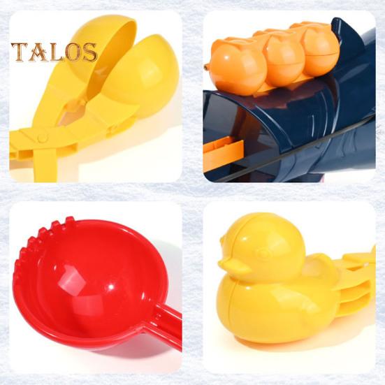 1/5-teiliges Schneeball-Maker-Set für Kinder, Schneeball-Maker für den Winter im Freien, Spielen mit Schneeball-Clip, lustiges Schneeschlacht-Spielzeug, Geschenk für Jungen und Mädchen