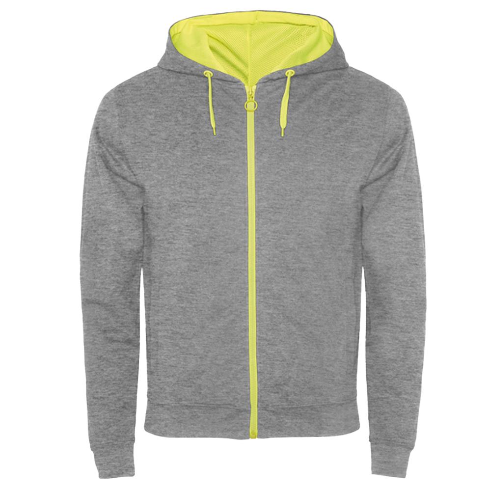 Unisex Adult Fuji Heather Sweat Jacket